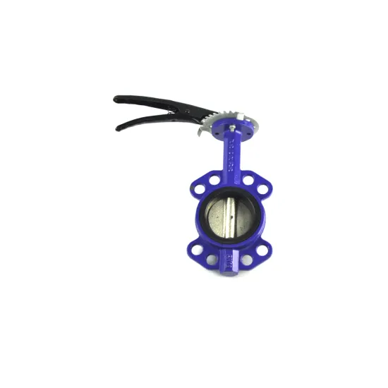 district heating dn150 6 inch rubber seal wafer butterfly valve bore head price