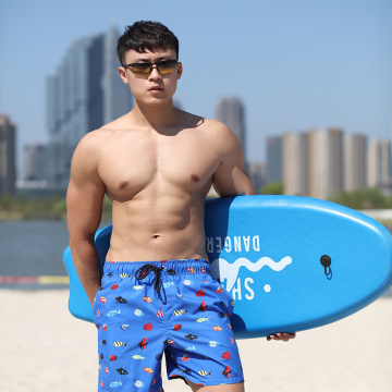 140GSM 100% Polyester Digital Print Man&#39;s Swim Short