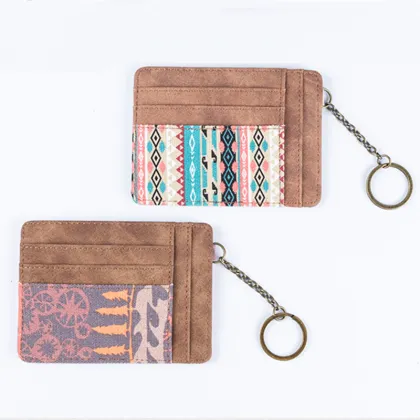 Vintage Canvas Coin Purse Card Pack