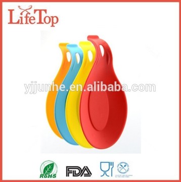 Heat Resistant Silicone Spoon Rest Bright Colors