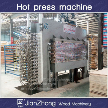 Jianzhong hydraulic machinery manufacturers /plywood /block board hot press machine