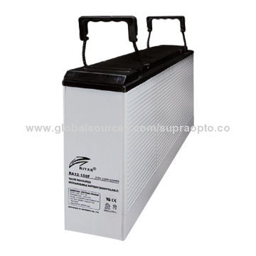 Gel battery, 12V/185Ah, telecom station, 19/23-inch power supply cabinet/UPS/solar backup power/safeNew