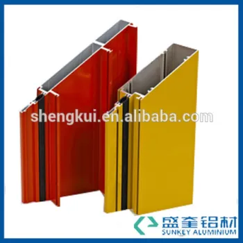 curtain wall aluminum extrusion profile