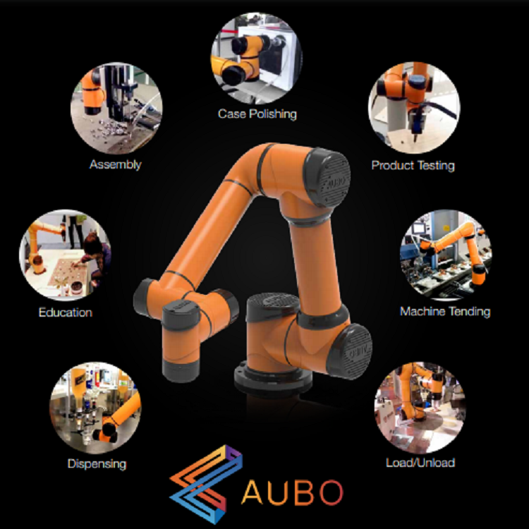 Universal Cobot Robot Aubo E10 6-Axis Collaborative Robot Arm for Welding and Palletizing