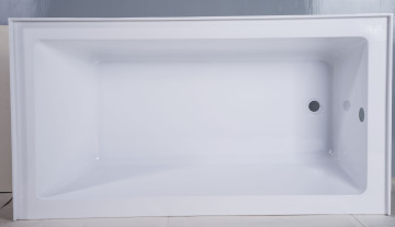 Embed Upc Acrylic Bathtub with Tile Flange Rim