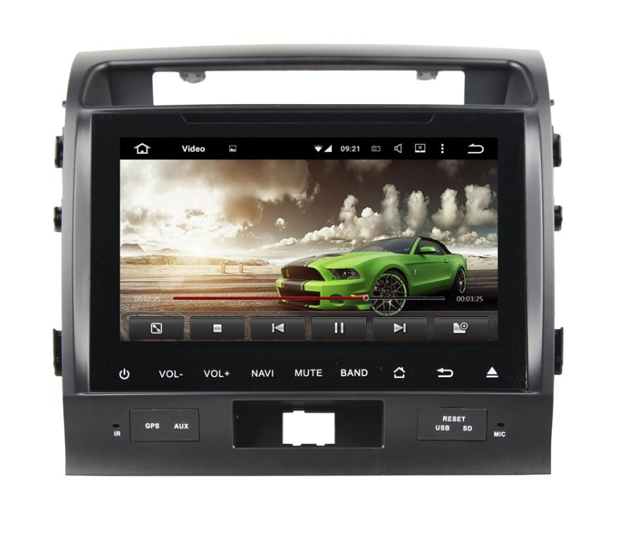 Toyota Land Cruiser 2008-2012 Android car video Player