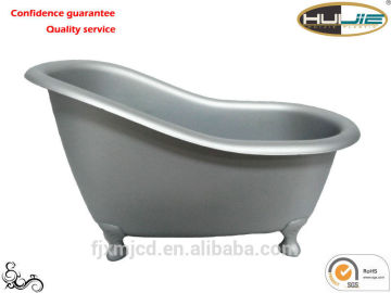 Plastic mini bathtub as gift - BC-0001(Silver Paint)