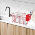 rust proof coating holders rack kitchen multifunction dish drying rack