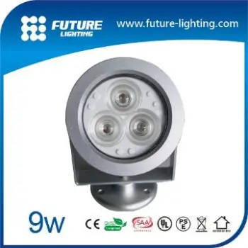 Made in China high quality  IP65 9W RGB outdoor  led projector