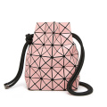 Women's bag 2021 new rhomboid splicing with geometric bucket bag with one shoulder cross-body bag