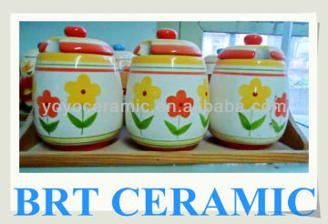 ceramic cookie container