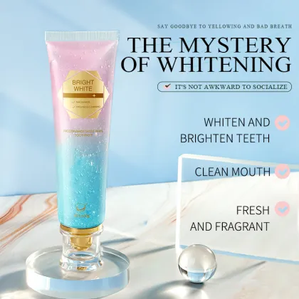 Herbal Mint Flavored Niacinamide Whitening Toothpaste for Yellow Teeth