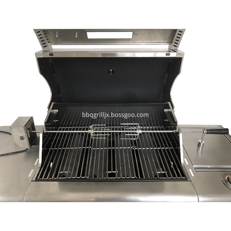Rotisserie Kit With Ipx4 Motor Overall View