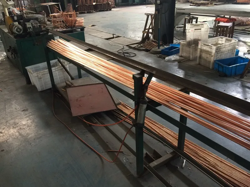 Capillary Feeding Copper Pipe Straightener and Orbital Cutting Machine for Air Conditioner