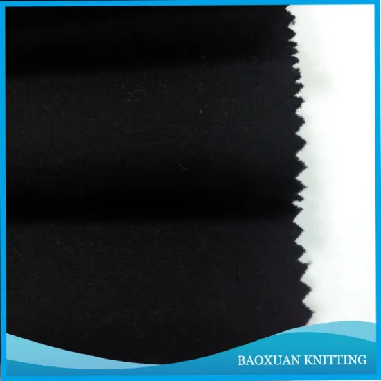 71%rayon 25%nylon 4%spandex fabric/black single style roma fabric/factory price trousers fabric