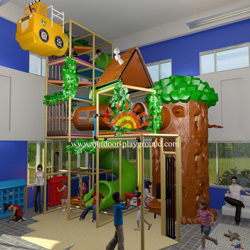 Forest Themed Indoor Playground