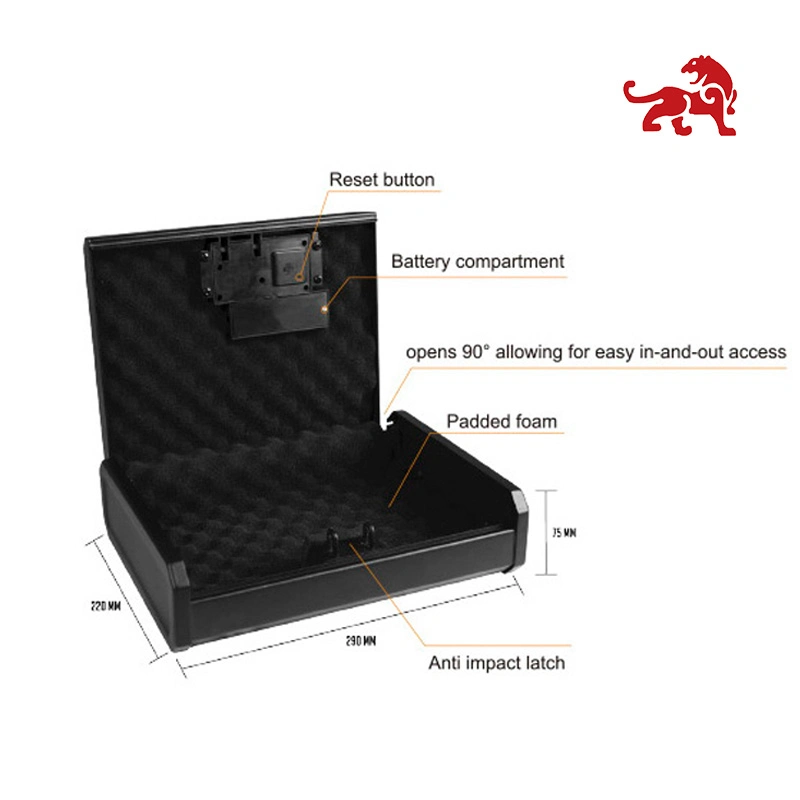 Pistolet de pistolet digital tigre sûr pour le pistolet de stockage (HP-GGP)