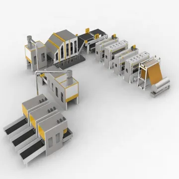 Pet Needle Punching Nonwoven Geotextile Fabric Production Line