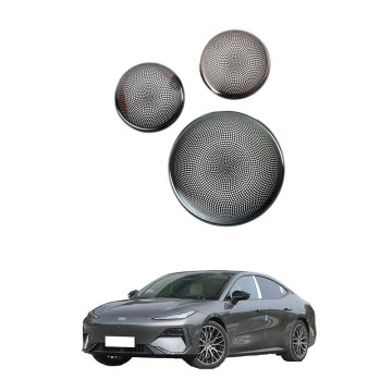 OEM Otomotif Stainless Steel Interior Accessories untuk 2024 Geely Galaxy E8 Panel Front Center Cover Tanduk