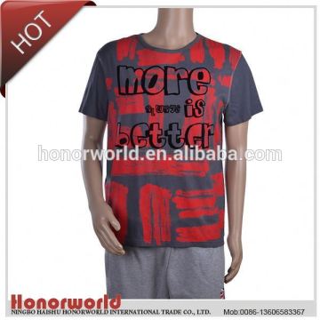 BSCI approved factory supply 2014 new fashion unisex tshirt printing for man