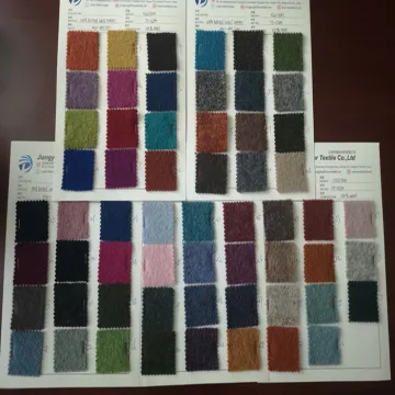Knitted 100% boiled wool fabric
