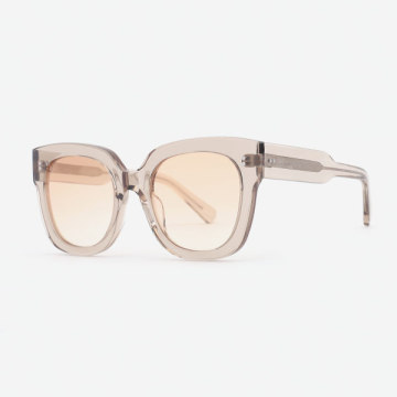 Square D-frame Acetate Women Sunglasses