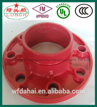 FM/UL/ISO Approved Ductile Iron Flange Adaptor