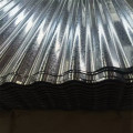 Lamiera di copertura in acciaio zincato corrugato