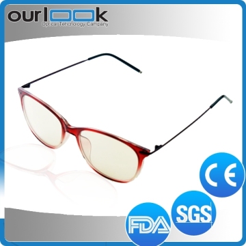 2016 Latest Style CE FDA Approved Anti Blue Ray Italy Design Eyeglasses