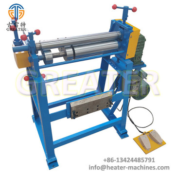 Round rolling machine for band heater