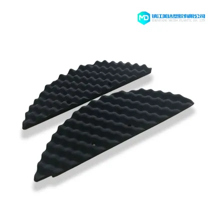 Wave peak sponge used sound insulation