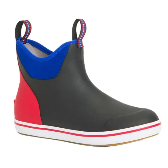 Custom Logo Fishing Boating Shoes - Waterproof Anti-Slip Rubber Boots for Men