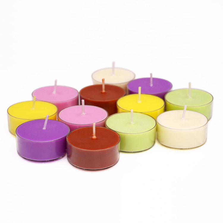 Velas de tealight de mini perfumação de Natal