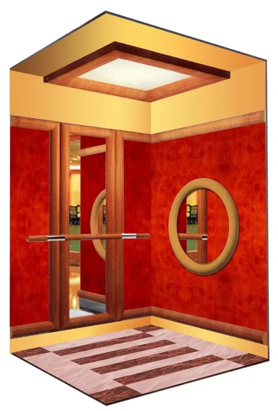 Sydney 800kg 1.75m/s Passenger House Panoramic Cargo Residential Elevator