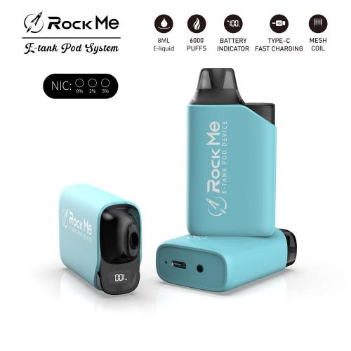 Perangkat E-Tank Sistem Pod 600mAh Battey