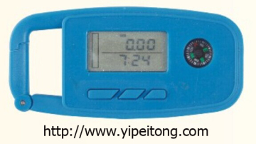 Buckle 3D pedometer
