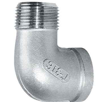 Codo hembra de 90 grados para manguera de silicona