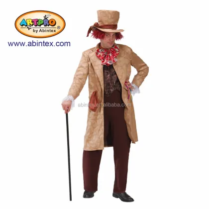 Abintex ARTPRO Mad Hatter Costume (10-231): The Perfect Choice for a Man's Party Costume