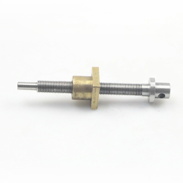 Diameter 4 mm Lead 0.5 mm metric lead screw
