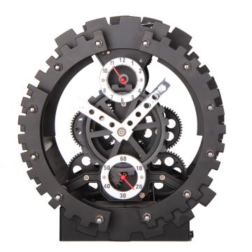 Table Gear Clock with Alarm Function