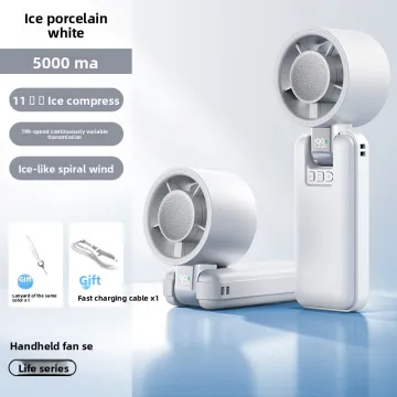 Ice-Cold High-Speed Folding Handheld Fan