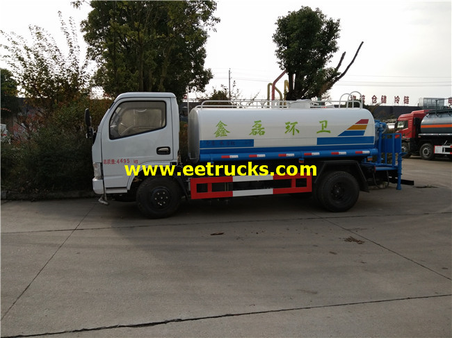 6000L Water Sprinkler Tanker Trucks