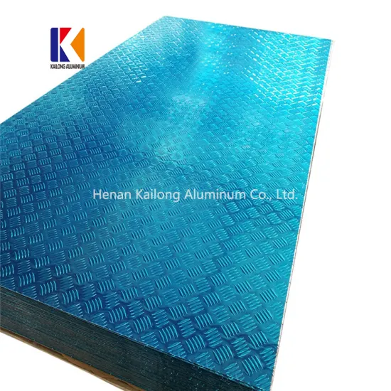 Aluminum Checkered Sheet Price for Bus Floor - 1060, 3003 Alloy