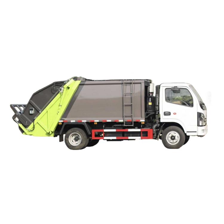 Dongfeng 6 cbm waste management compactor trash truck