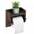 Support de papier toilette de la ferme avec étagère de téléphone