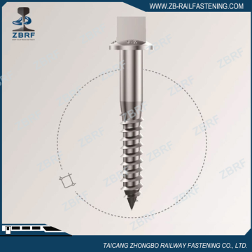 15/16X6-1/2" Washer Head Sleeper Screw Spike