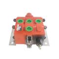 160L/min hydraulic manual control sectional Cast Iron Valve