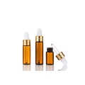 Clear Glass Dropper Bottle for Oils