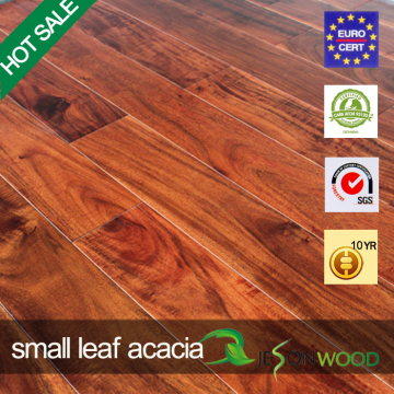 multi-layered Engineered Small leaf acacia hardwood flooring Natural/Mohogany Color hot sale 2015