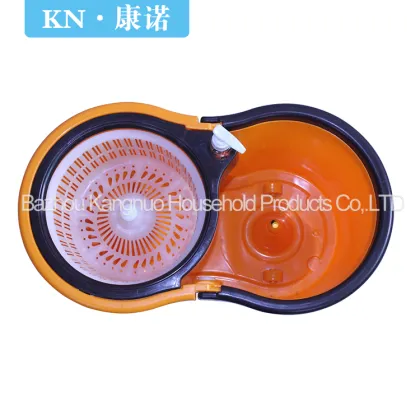 Single bucket spin magic mop easy mop and rotating spin mop